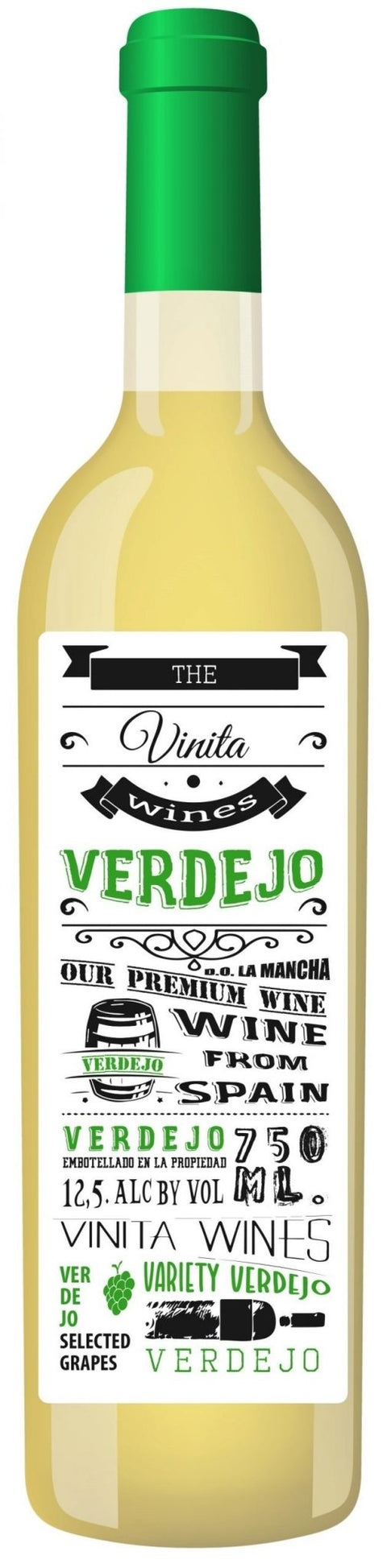 Siete Pasos Vinita Wines Verdejo 2017, Rueda, 750ml - White WineBenchmark Wines