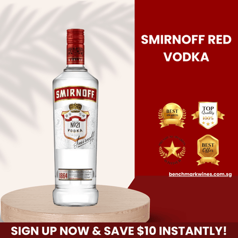 Smirnoff Red Vodka 700ml - vodkaBenchmark Wines
