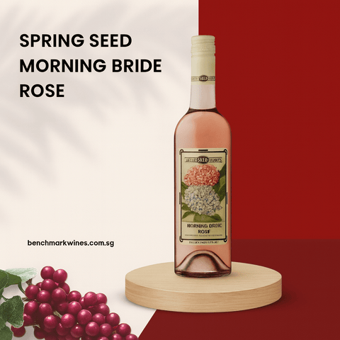 Spring Seed Wine Company 'Morning Bride' Shiraz Organic Rose 2021 McLaren Vale, 750ml - Rose WineBenchmark Wines
