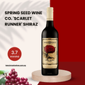 Spring Seed Wine Company 'Scarlet Runner' Shiraz 2019 (Organic) Mclaren Vale, 750ml - Red WineBenchmark Wines