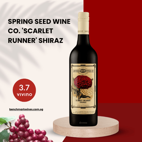 Spring Seed Wine Company 'Scarlet Runner' Shiraz 2019 (Organic) Mclaren Vale, 750ml - Red WineBenchmark Wines
