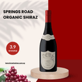 Springs Road Organic Shiraz 2017 Kangaroo Island, 750ml - Red WineBenchmark Wines