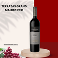 Terrazas Grand Malbec 2021, 750ml - Red WineBenchmark Wines