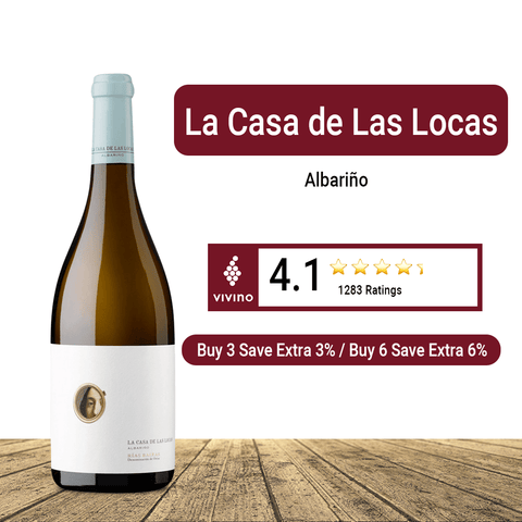 Territoria Cepas La Casa De Las Locas Albarino 2022 Rías Baixas, 750ml - White WineBenchmark Wines
