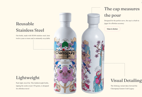 The Cherrapunji Mountain Berry Gin with Cherry Blossom - Benchmark WinesBenchmark Wines