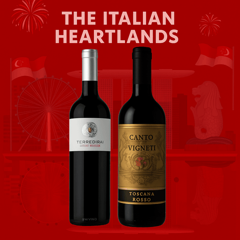 The Italian Heartlands 2 - Bottle Mix Case - Red WineBenchmark Wines