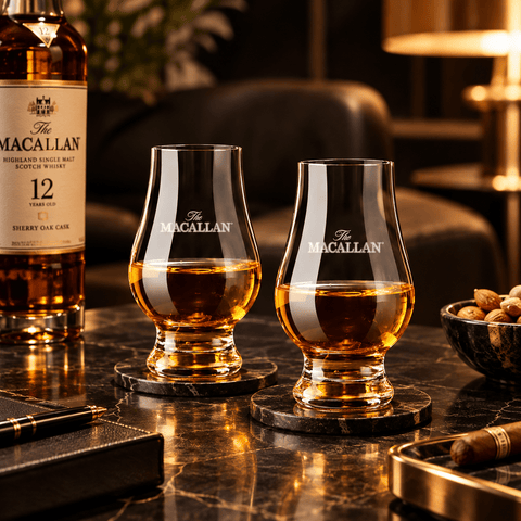The Macallan Premium Whiskey Glass w/Logo - wine accessoriesBenchmark Wines