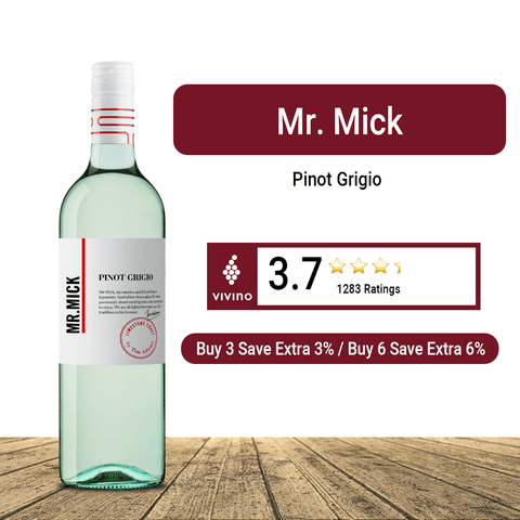 Tim Adams Mr. Mick Pinot Grigio 2023 Limestone Coast, 750ml - White WineBenchmark Wines