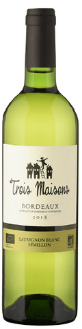 Trois Maisons Blanc Sauvignon Blanc and Sémillon 2018 Bordeaux, 750ml - White WineBenchmark Wines