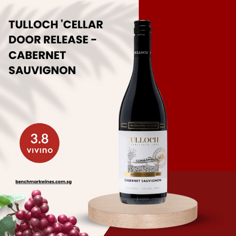 Tulloch 'Cellar Door Release Limited Edition' Cabernet Sauvignon 2018 Hunter Valley, 750ml - Red WineBenchmark Wines