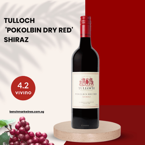 Tulloch 'Pokolbin Dry Red' Shiraz 2019 Hunter Valley, 750ml - Red WineBenchmark Wines