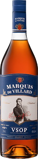 Marquis de Villard V.S.O.P. French Brandy, 700ml