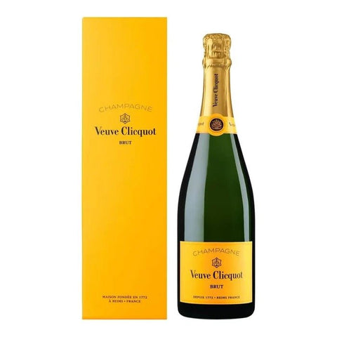 Veuve Clicquot Brut NV France Champagne w/Gift Box, 750ml - ChampagneBenchmark Wines