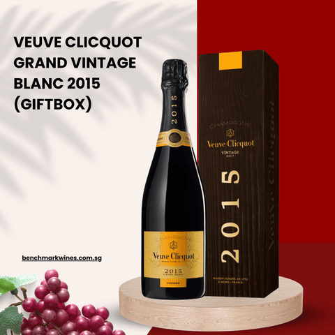 Veuve Clicquot Grand Vintage Blanc 2015 (Giftbox) 750ml - ChampagneBenchmark Wines
