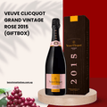 Veuve Clicquot Grand Vintage Rose 2015 (Giftbox) 750ml - ChampagneBenchmark Wines