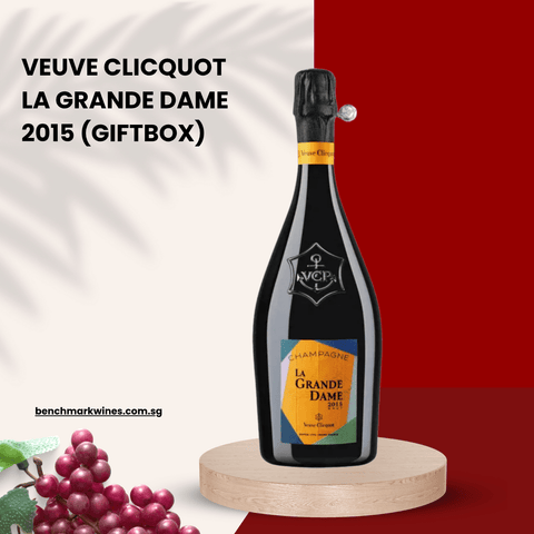 Veuve Clicquot La Grande Dame 2015 (Giftbox) 750ml - ChampagneBenchmark Wines