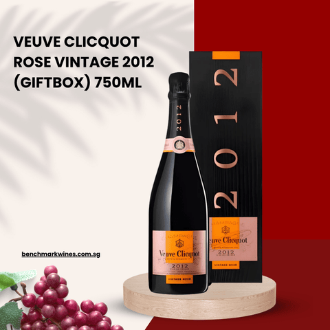 Veuve Clicquot Rose Vintage 2012 (Giftbox) 750ml - ChampagneBenchmark Wines