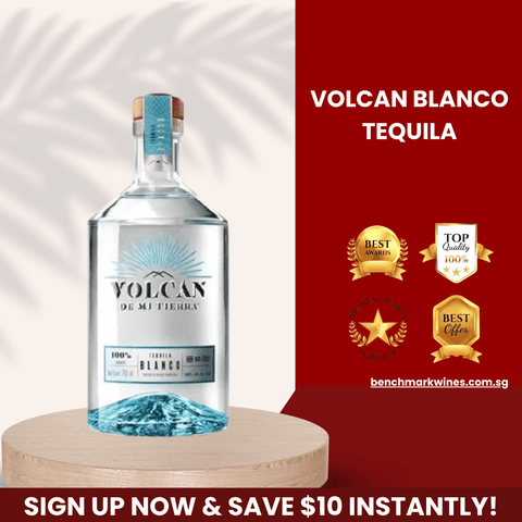 Volcan Blanco Tequila 700ML - TequilaBenchmark Wines