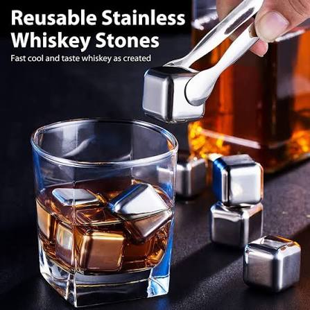 Whiskey Stones | Stainless Steel ( 1 Stone) - Benchmark WinesBenchmark Wines