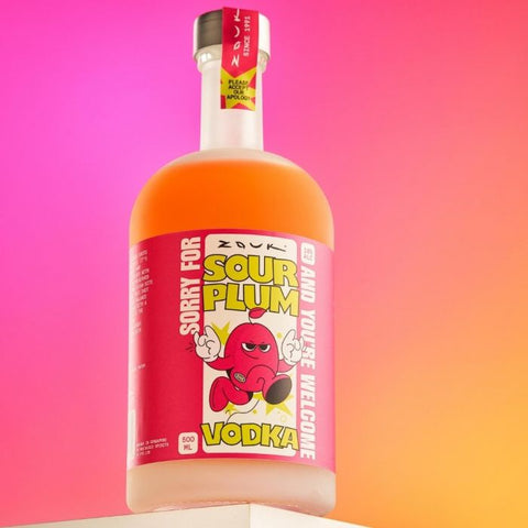 Zouk Sour Plum Vodka 500ml - Benchmark WinesBenchmark Wines